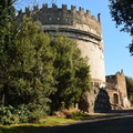 tomb of caecilia metella appian way 25oct17