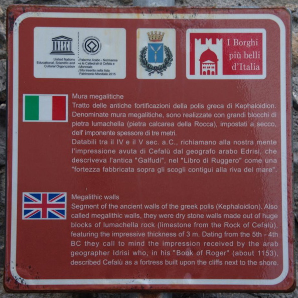 sign megalithic walls cefalu 10oct17