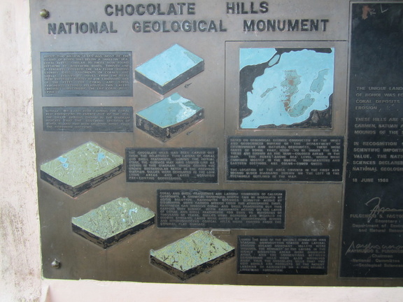 placque chocolate hills bohol 28may12h