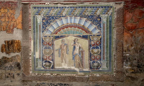 poseidon and amphitrite mosaic herculaneum 19oct17zac