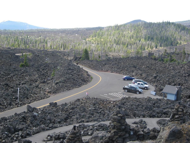 parking lot at dee wright