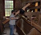 sifting ground corn 8855 colvin run mill 14jul19