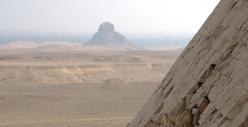 black pyramid from bent pyramid dahshur saqqara 7540 2nov23zac