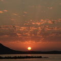 sunrise over lake nasser wadi el sebou 8011 5nov23