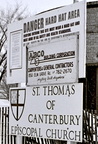 sign st.thomas canterbury jan77 24 7701 3026 15dec24