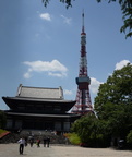 jojoji temple tokyo tower 30may19a