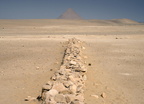 21 red pyramid from bent pyramid along roman wall dahshur saqqara 7568 2nov23zac